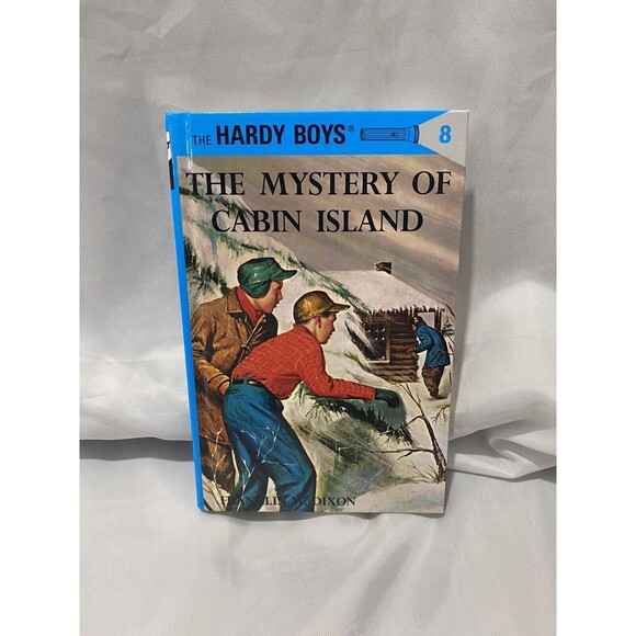 Hardy Boys Volume 8 Mystery of Cabin Island Hardcover by Franklin Dixon - Picture 2 of 8